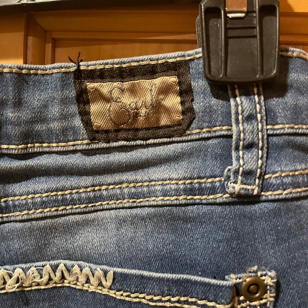 Earl women’s ankle style stretch jeans size 12 used in good condition - Picture 5 of 8